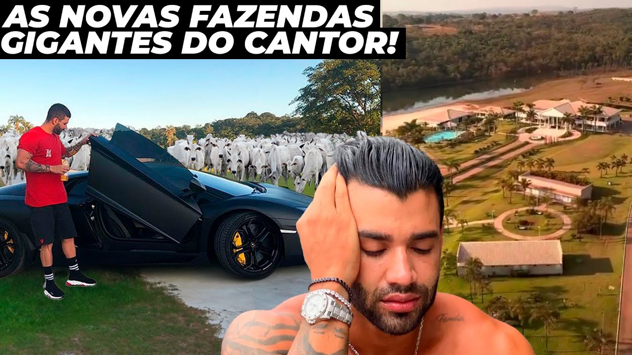 CONHEÇA TODO IMPÉRIO RURAL BILIONÁRIO DO GUSTTAVO LIMA