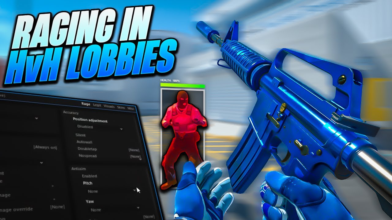 Raging With The Best Semi-Rage Cheat In HvH Lobbies (Plague CS2)