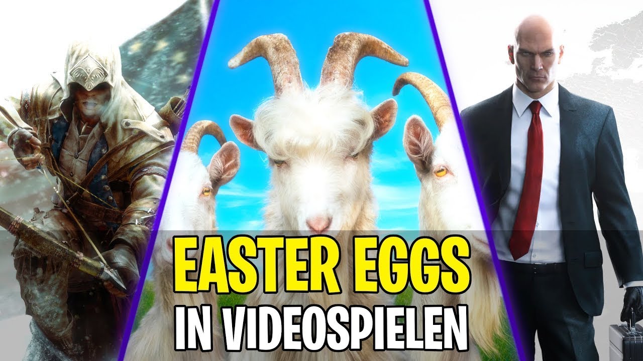 EASTER EGGS in VIDEOSPIELEN #02 (Goat Simulator 3, Hitman, Assassins Creed 3 & mehr)