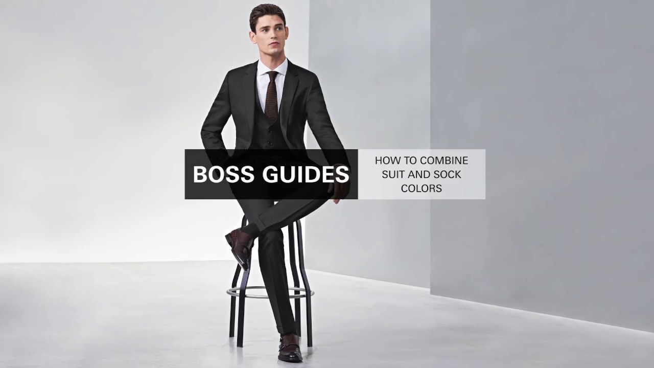 How to combine suit and sock colors: BOSS Guides | BOSS