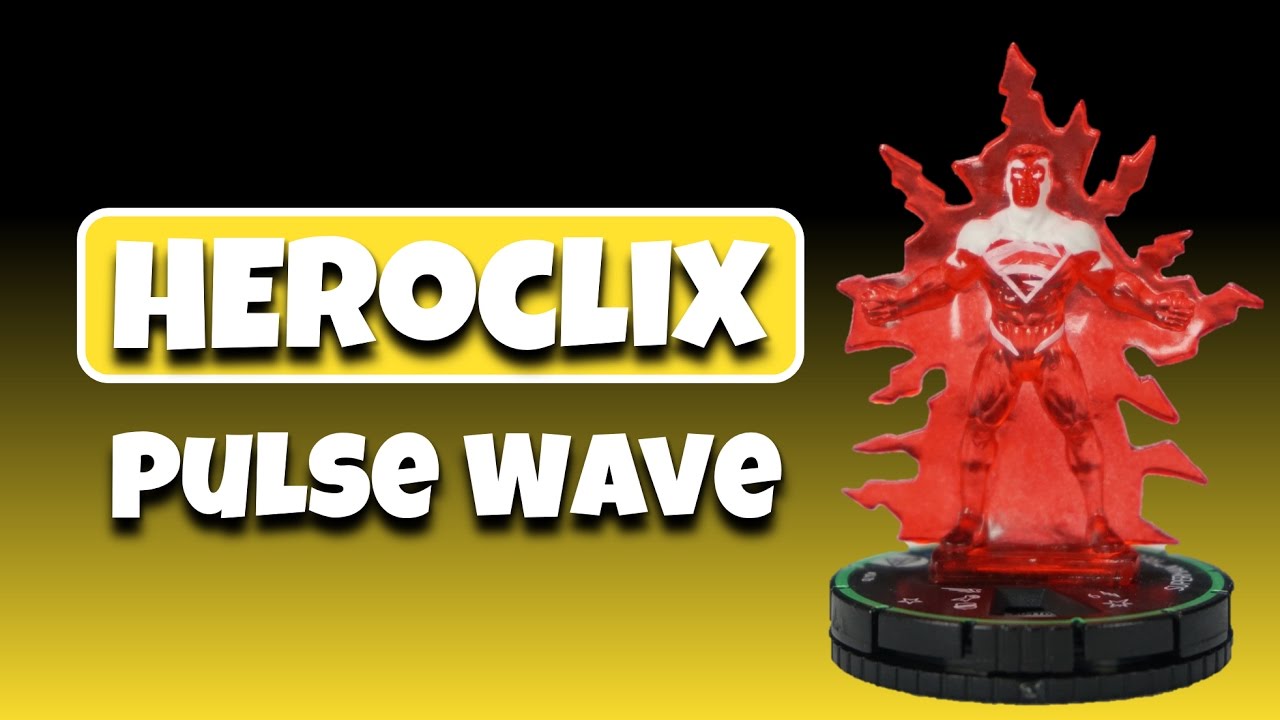 Heroclix Tutorial: Pulse Wave (Note: the rules for this power have changed since)