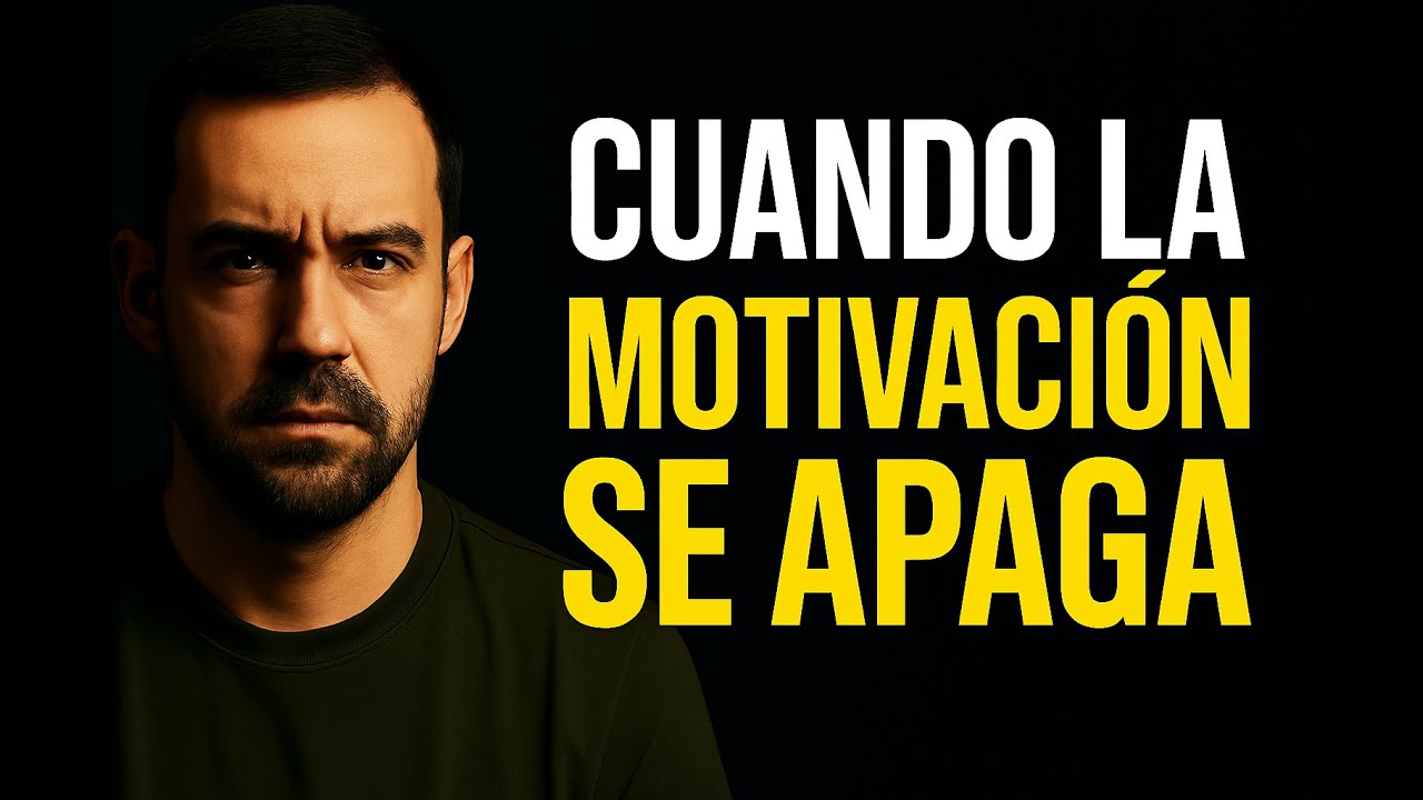 La motivación siempre se apaga: cómo seguir cuando ya no tienes ganas