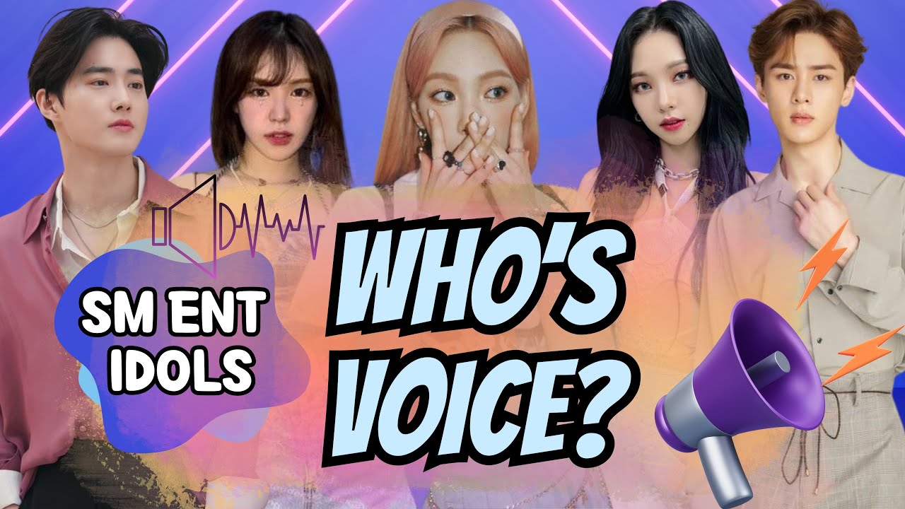WHO'S VOICE?? SM ENTERTAINMENT IDOL/SINGER EDITION | QUIZ KPOP GAMES 2023 | KPOP QUIZ TRIVIA