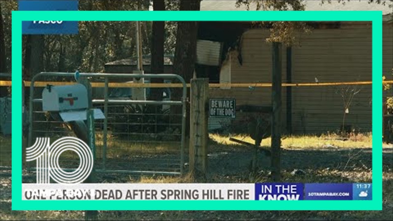 Officials investigate Pasco County fire that killed 1 person