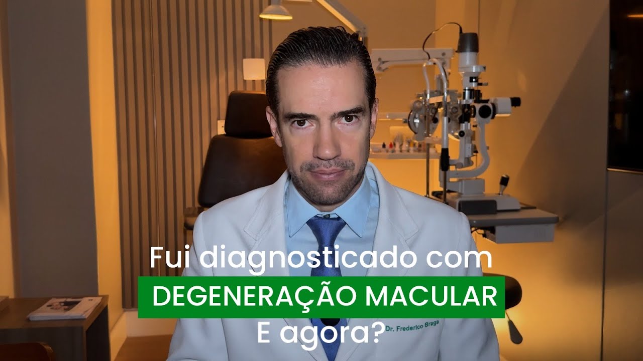 A degeneração macular pode, sim, levar à perda visual ao longo do tempo.