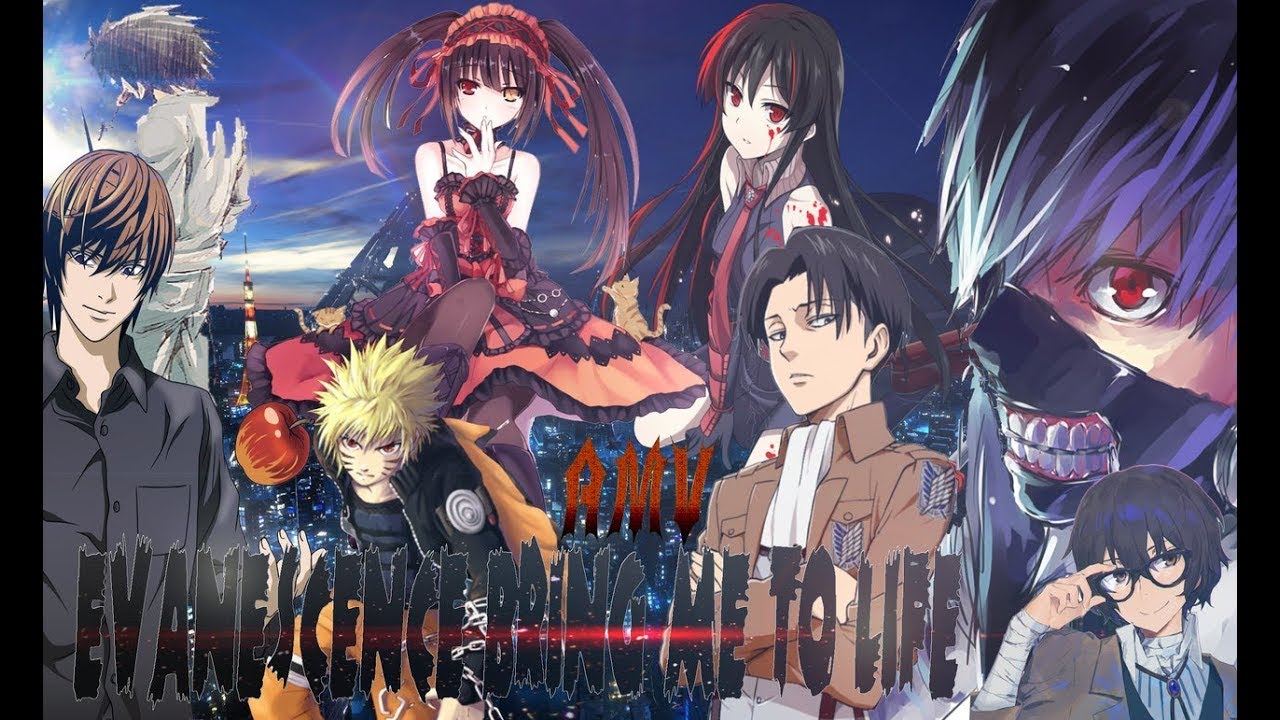 AMV-Evanescence - Bring Me To Life Mix