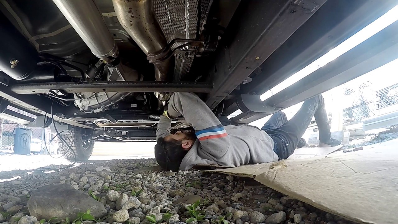 2020 GMC AT4 Air horn installation