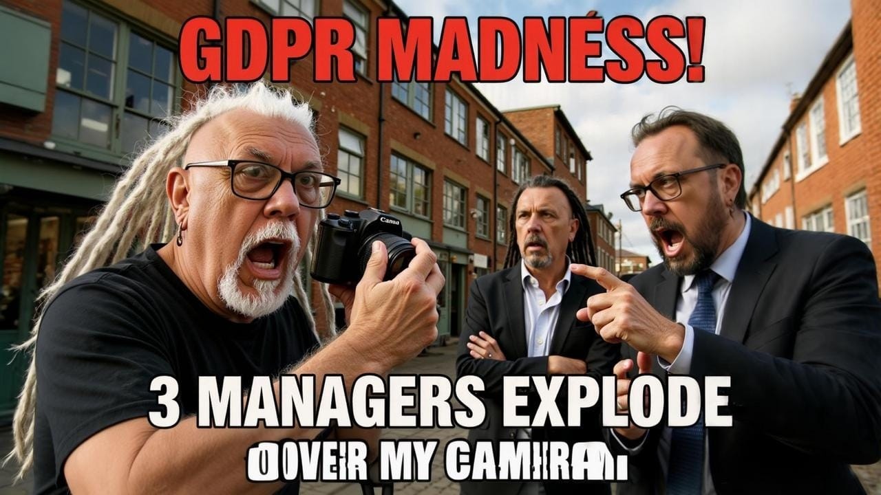 GDPR Madness! 3 Managers Explode Over My Camera