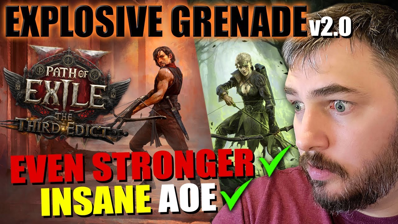 Path of Exile 2 - Crossbow Grenade Build (VERY STRONG) Mercenary / Ranger - EASY campaign clear!