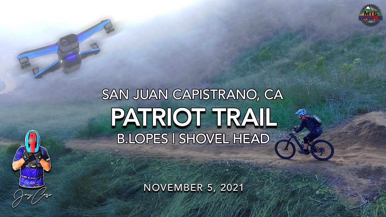 MTB Riding Patriot Trail 🇺🇸  November 5, 2021