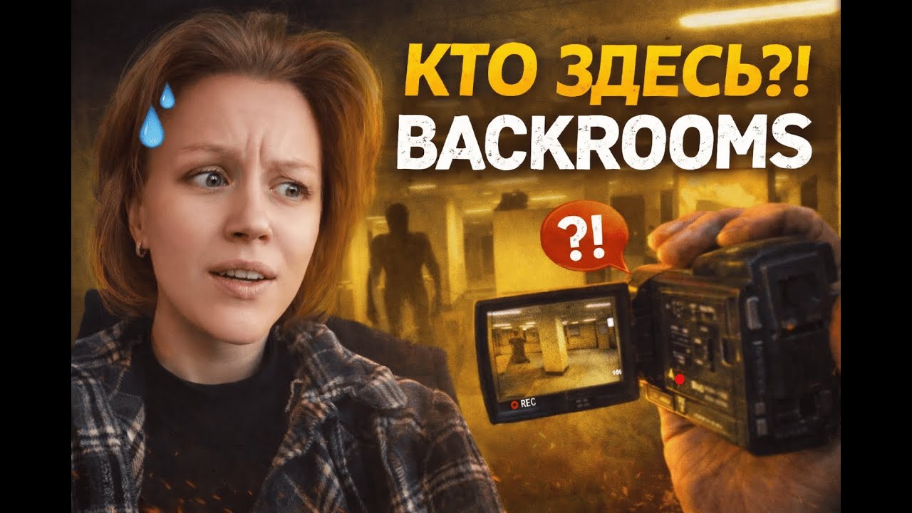 КТО ЗДЕСЬ?! Я ЭТО ВИДЕЛА… | Backrooms Media