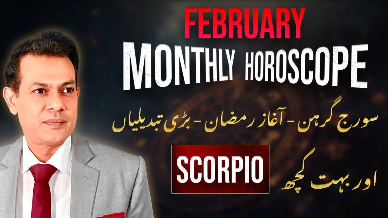 Scorpio Monthly Horoscope February 2026