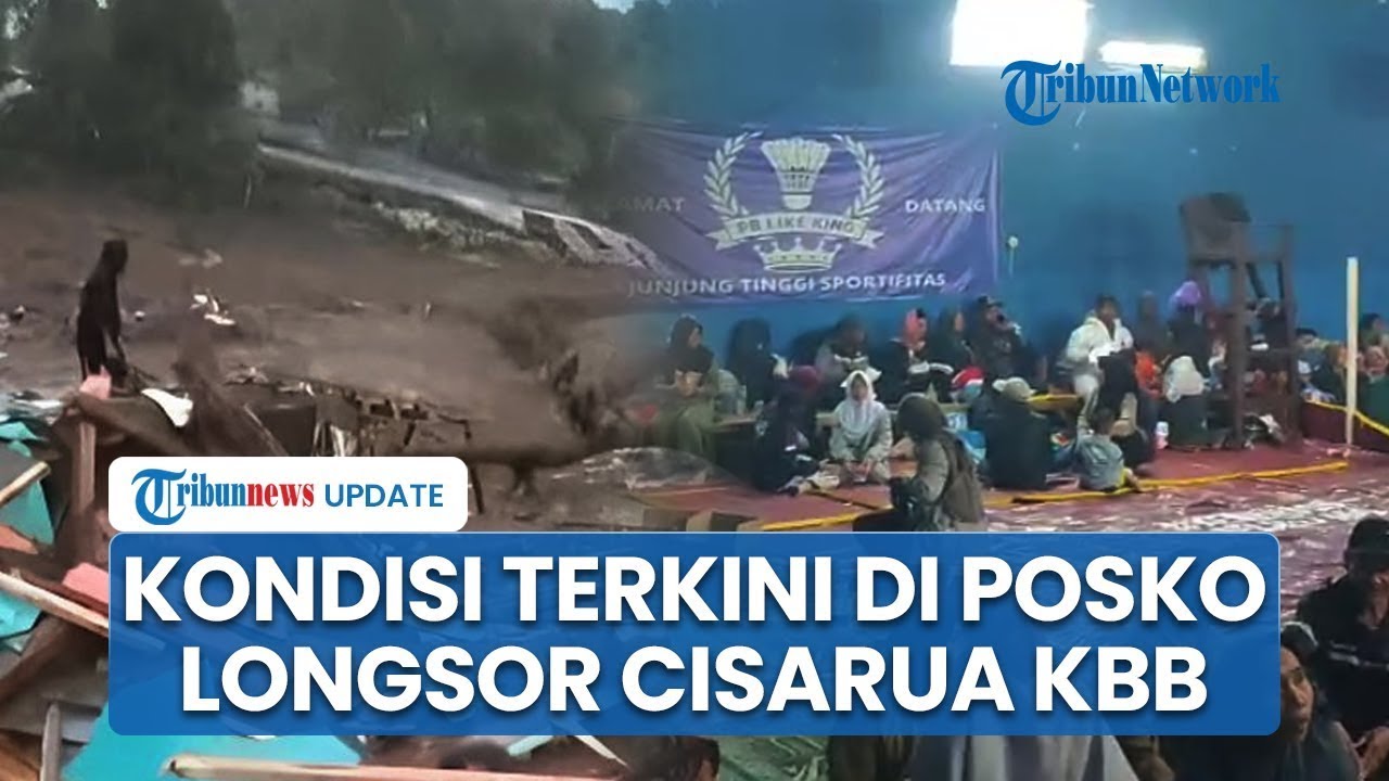 🔴Kondisi Terkini Pengungsi Longsor di Cisarua Jawa Barat, Wajah Lelah dan Trauma Terpancar