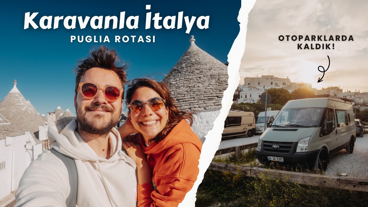 Karavanla İtalya'da 5 Küçük Kasaba - Relaxing Travel Video