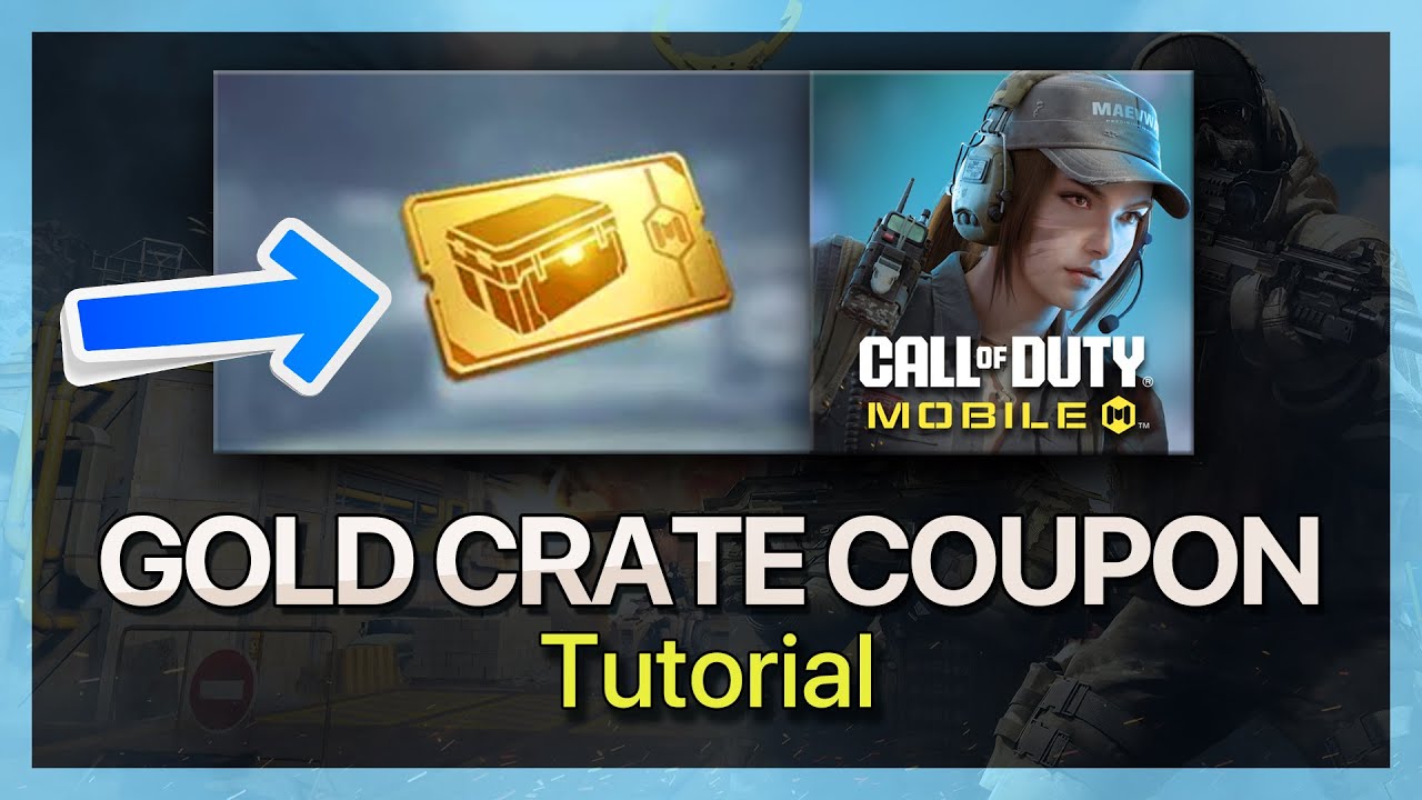 How To Use Gold Crate Coupon in COD Mobile - Tutorial