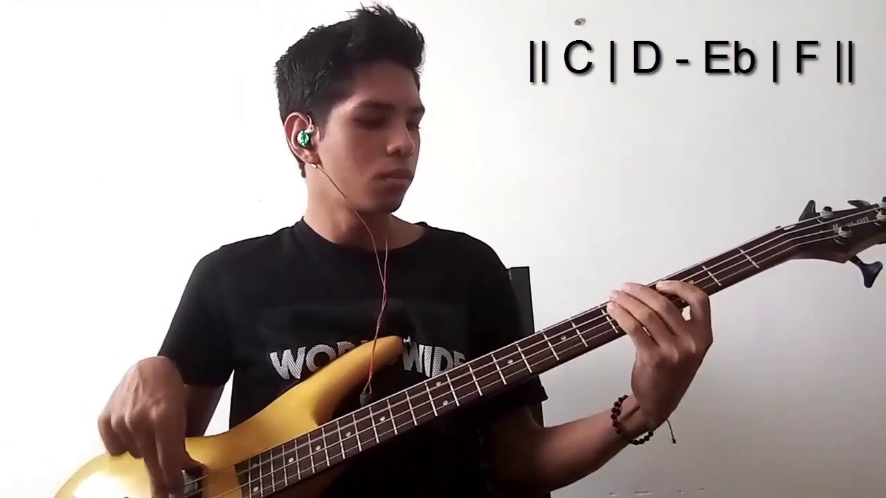 DERRAMA DE TU FUEGO MARCOS WITT - BASS COVER - TABLATURA, TAB