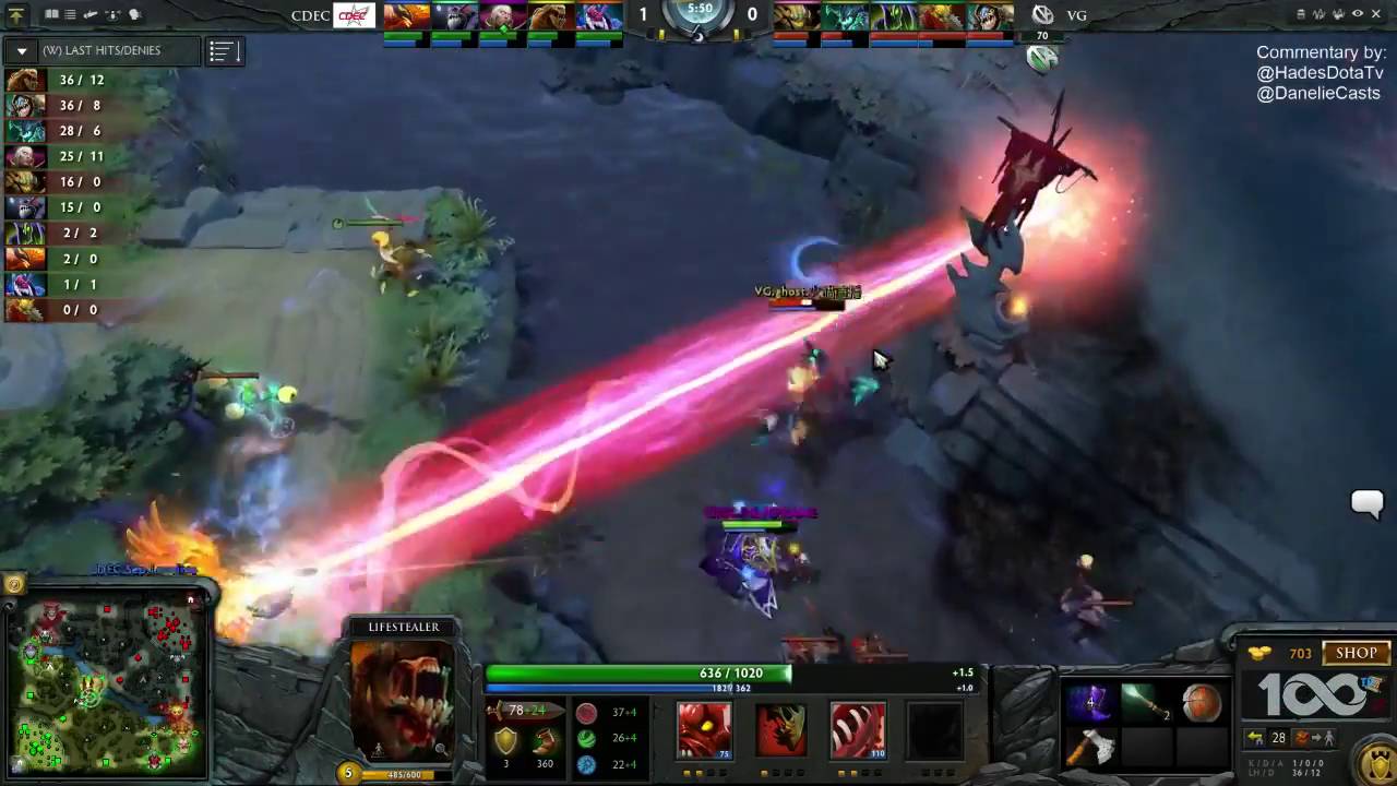 VG vs CDEC Game 3 - The Summit 6 China Qualifiers - HadesDotaTv & DanelieCasts