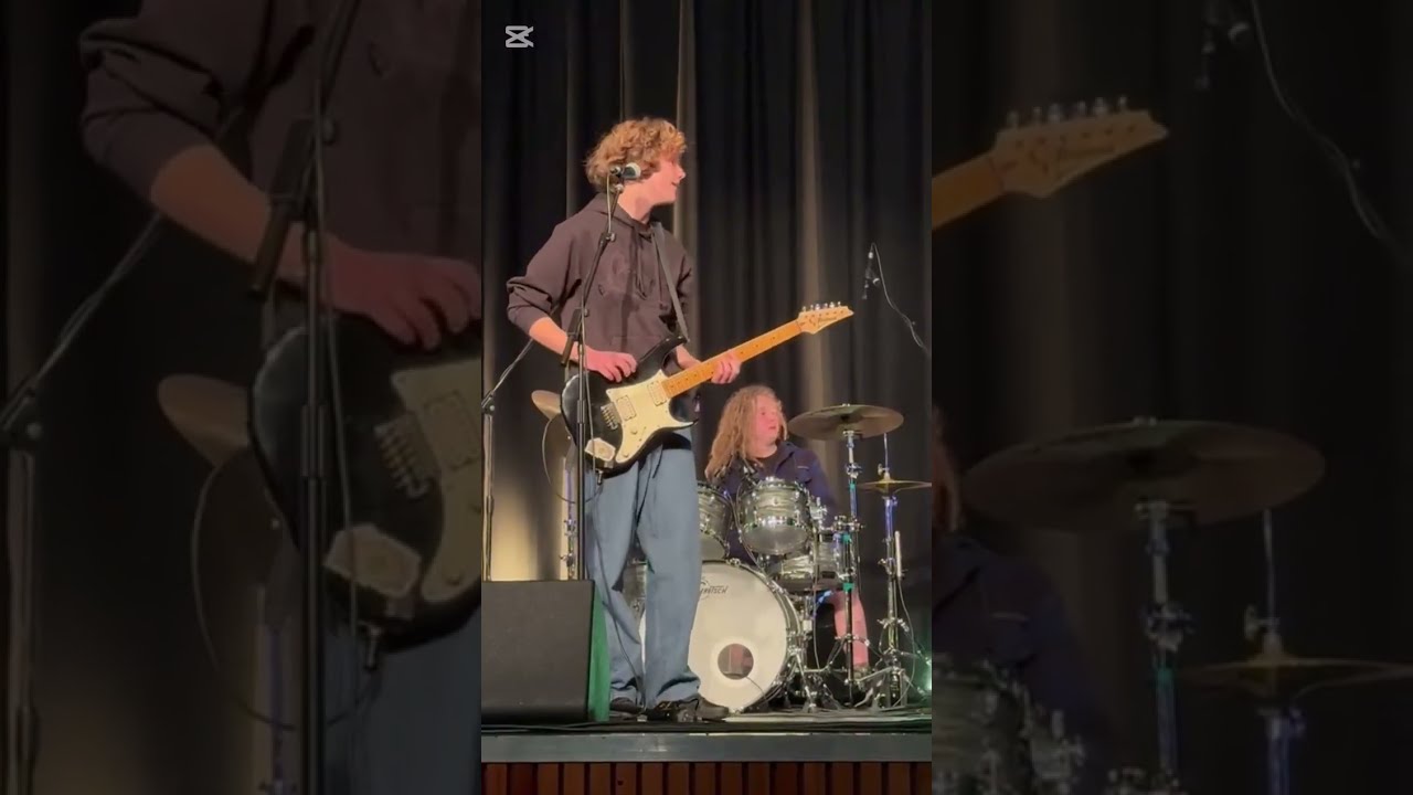 Triple01 performing at Rockquest 2025
