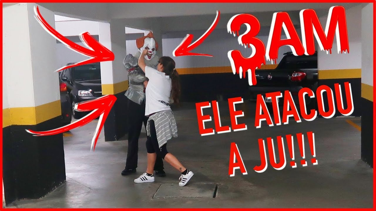 O IT A COISA ATACOU A JU ÁS 3:00 HORAS DA MANHÃ!!! JU EM PERIGO!