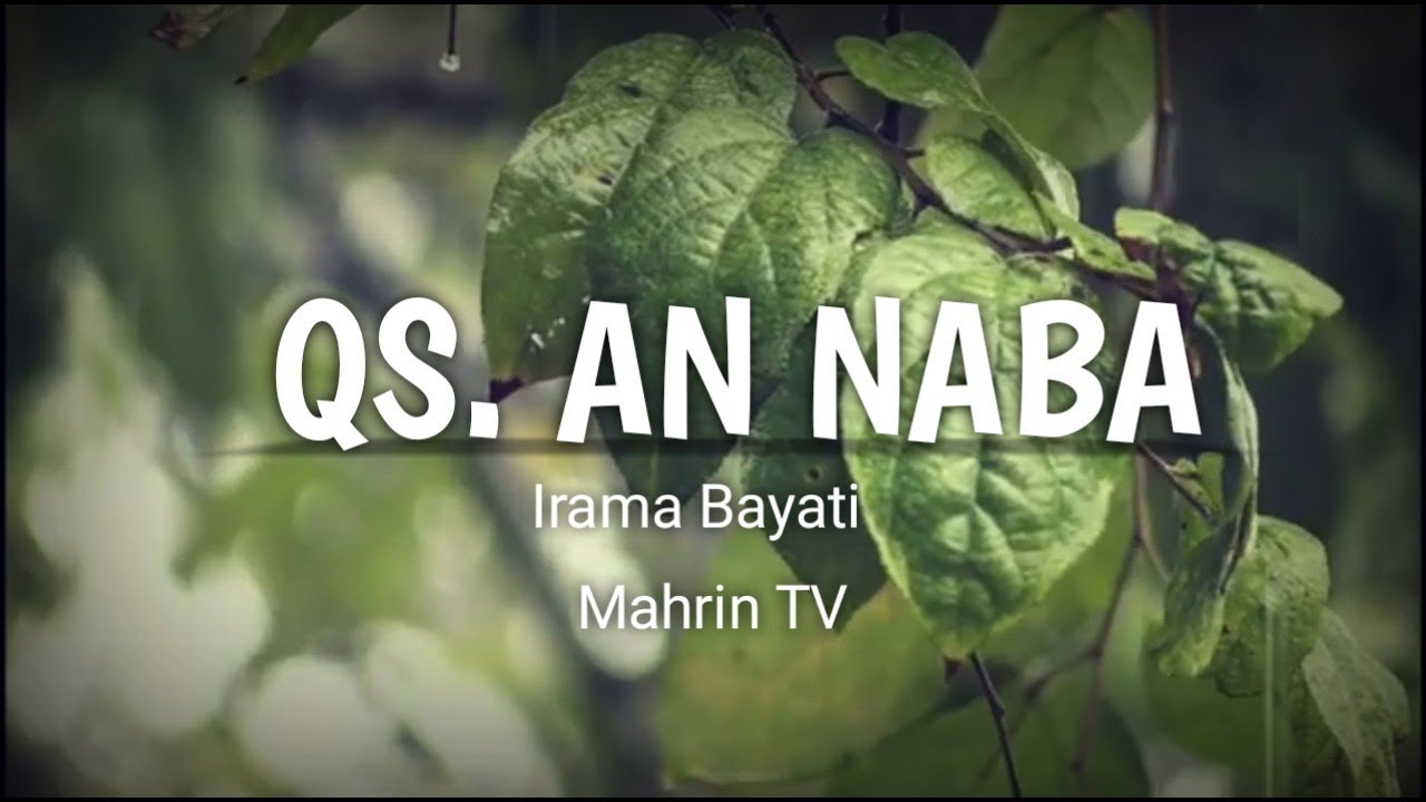 surat An Naba nada bayati...