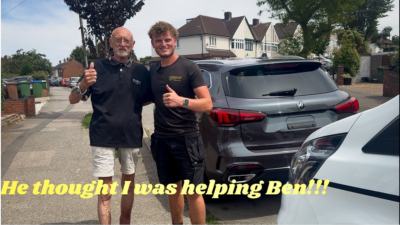 Gifting “JIM FROM FLAWLESS CLEANING” a FREE valet