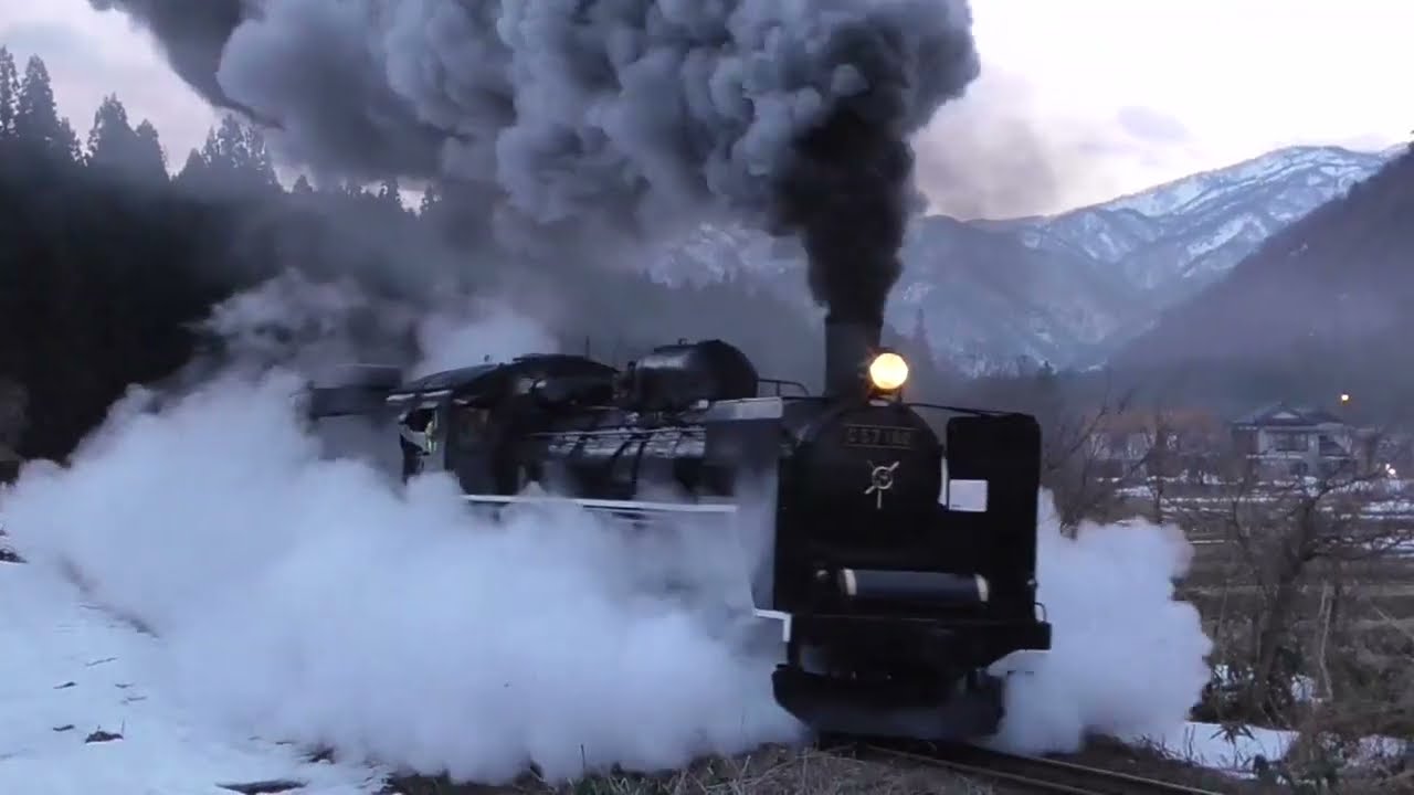 SLばんえつ物語C57180【残雪の試運転】2025年3月20.21日