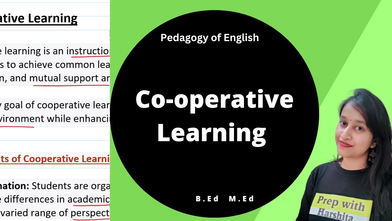 Co-operative Learning | Pedagogy of English