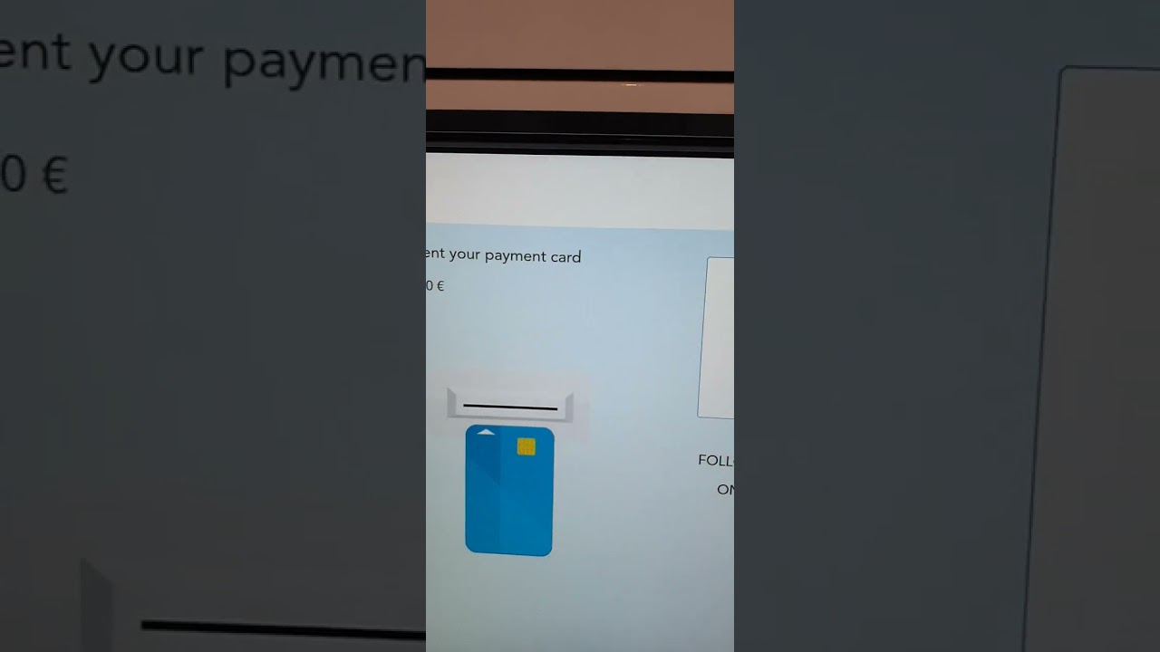 Steps to book a train ticket in France from the SNCF machine and pay by card