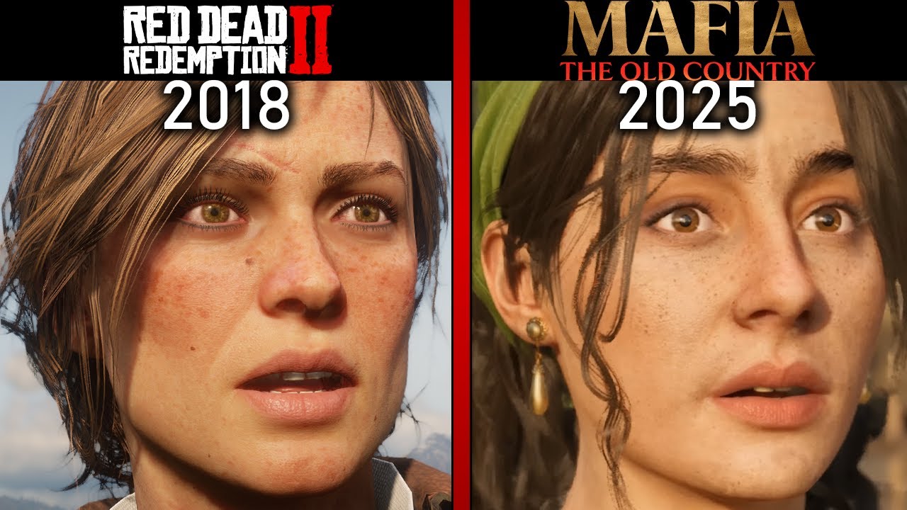 EARLY COMPARISON! | RDR2 (2018) vs. MAFIA The Old Country (2025)