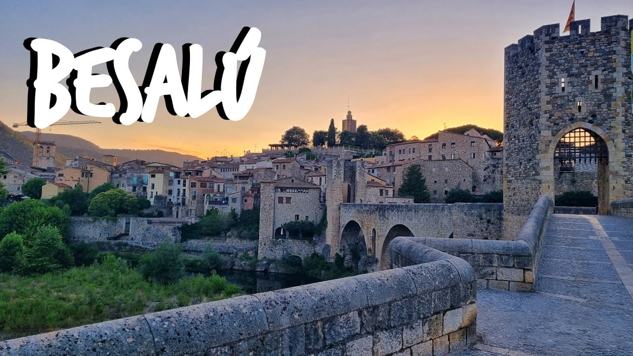 Katalonia to nie tylko Barcelona! Besalú: średniowieczne miasteczko z filmów. Wakacje w Hiszpanii☀️