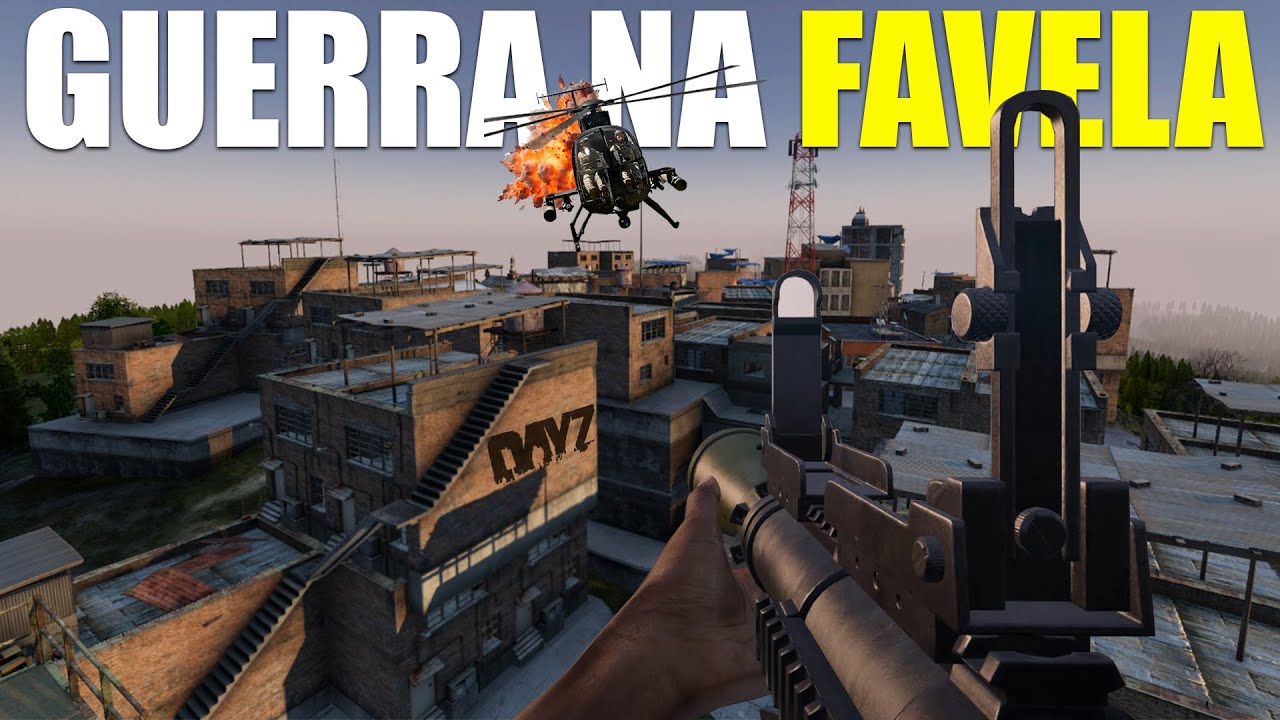 QUANDO o GRUPO de VETERANOS MAIS FORTE do DayZ DEFENDE A FAVELA CONTRA UM SERVIDOR INTEIRO
