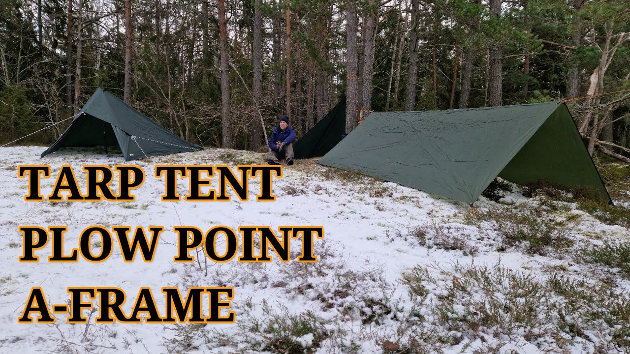 My 3 Favourite Tarp Shelter Set Ups