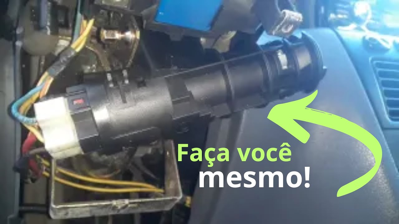 Como trocar cilindro/comutador/trava de direção Palio 2001!