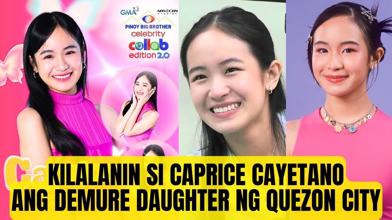 The LIFE STORY of CAPRICE CAYETANO! From Childstar To PBB Housemate! PBB COLLAB 2.0