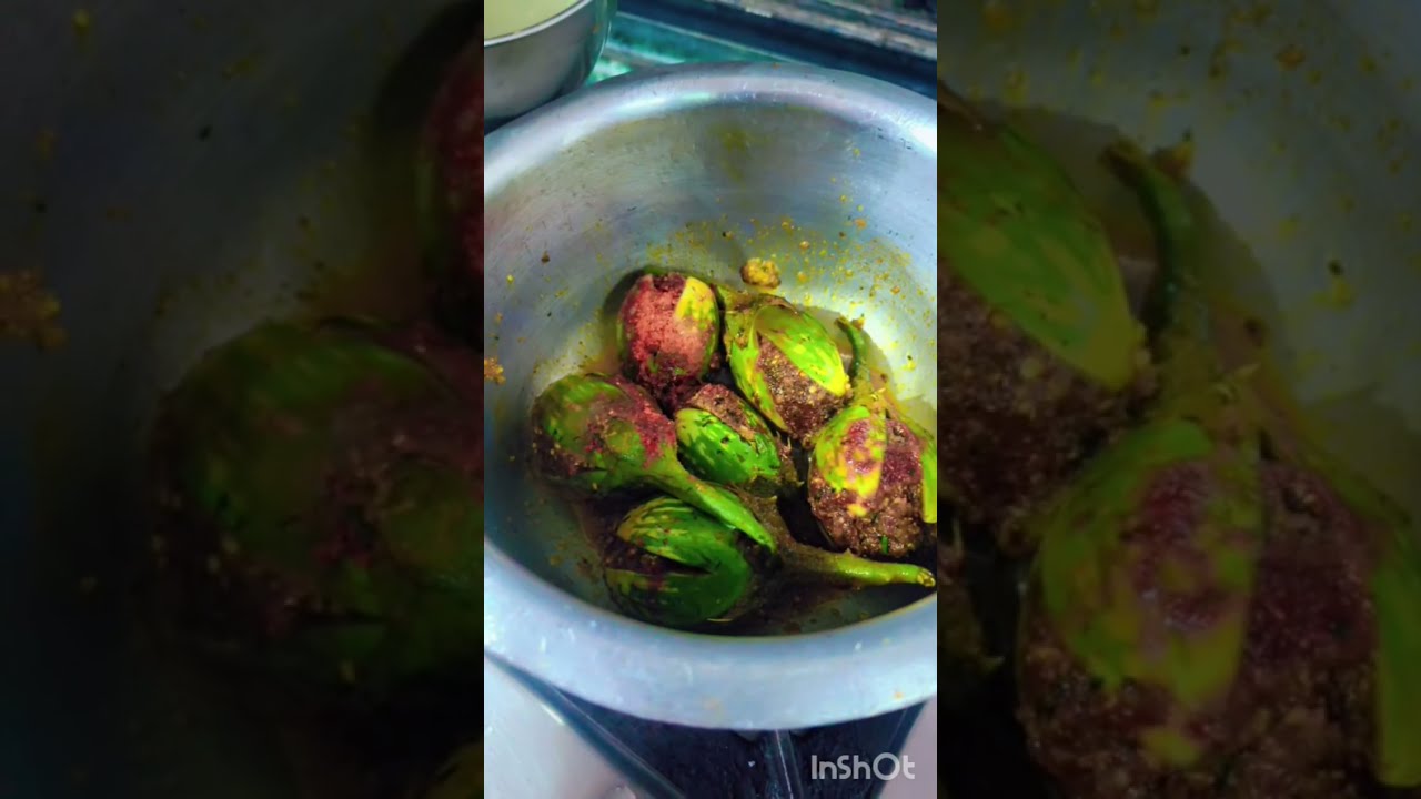 भरलेले वांग्याची भाजी🤗 एकदा नक्की करुण बघा #recipe@YouTube
