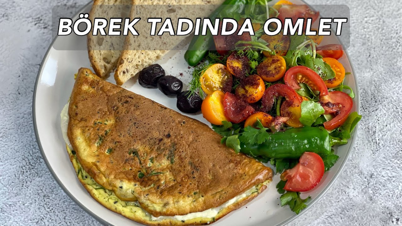 BÖREK TADINDA OMLET | CHEESE OMELETTE