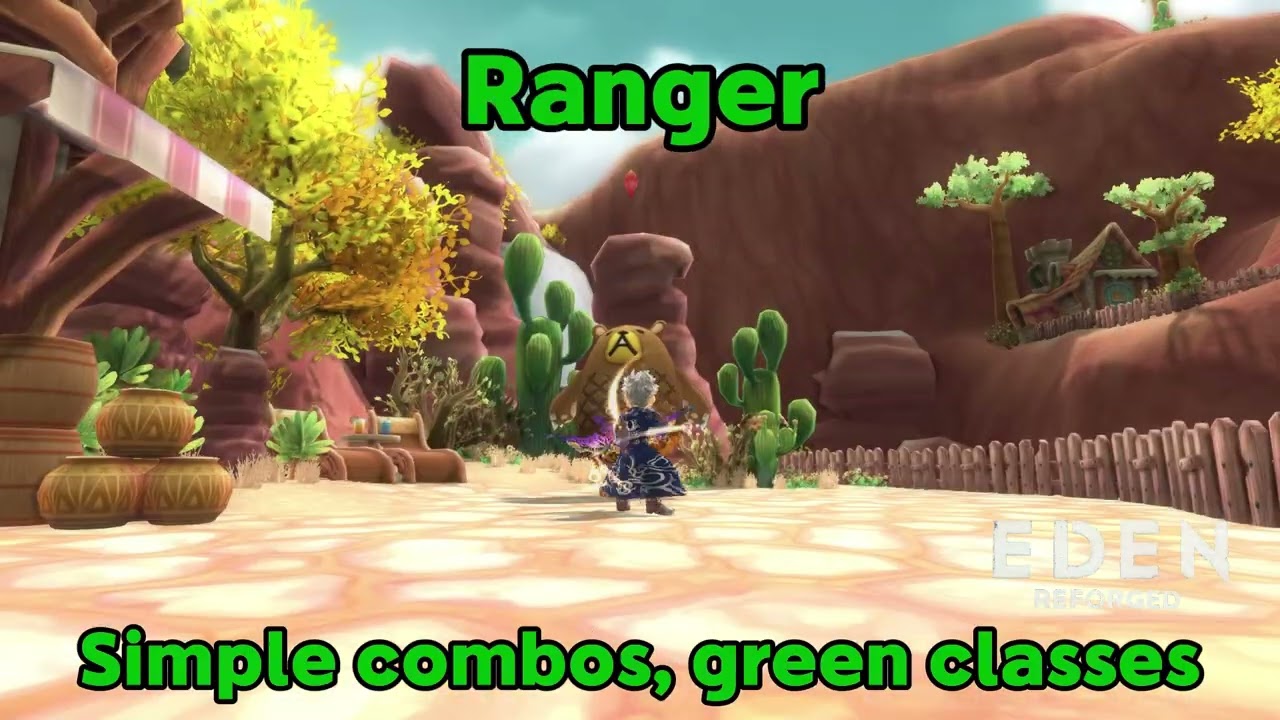 【Eden Eternal REFORGED】 - Green Class Skill Combos ⚔️