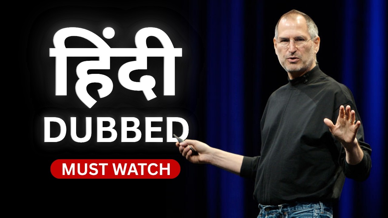 Steve Jobs' Greatest Speech Ever in Hindi