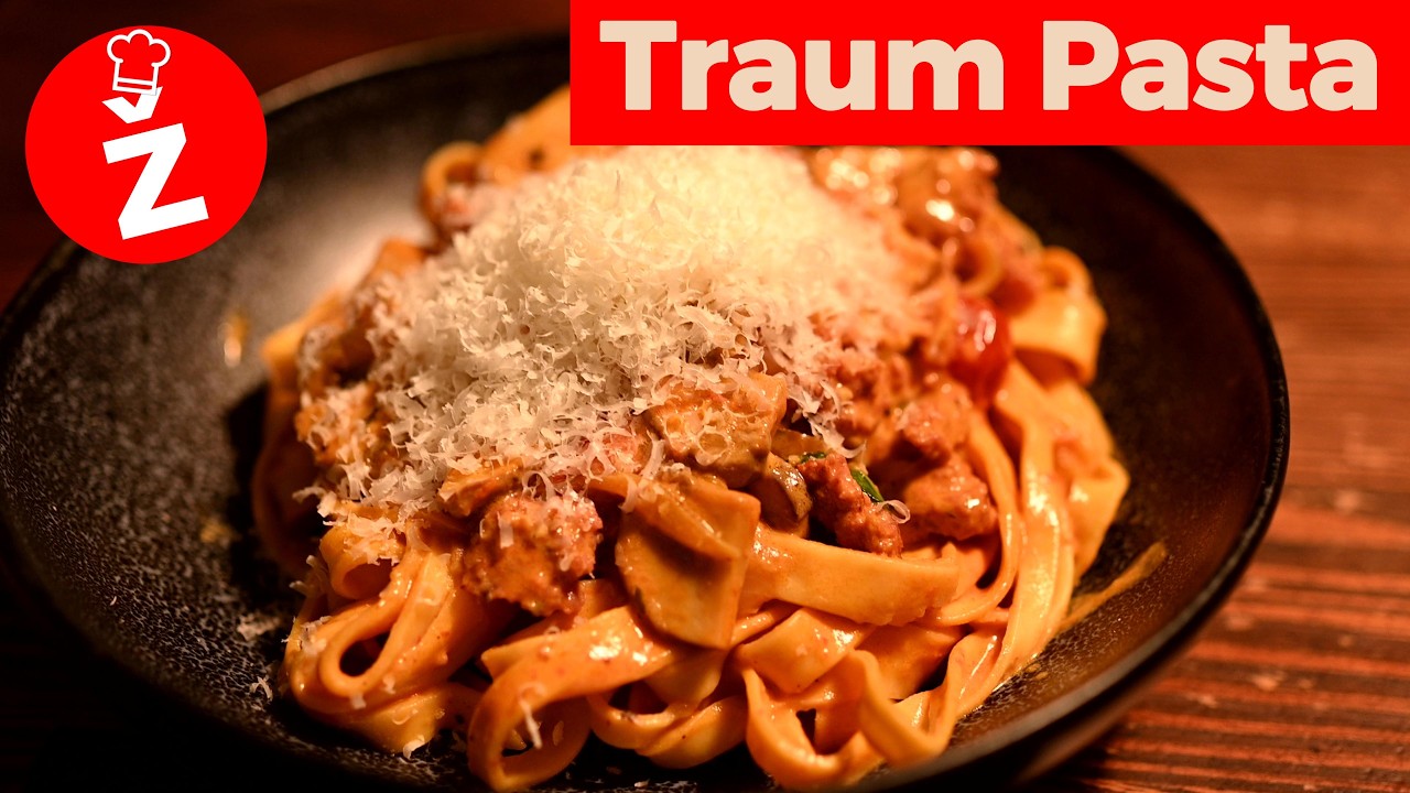 Traumhafte Pasta - Sauce, einfache Zutaten, super Geschmack - Schritt für Schritt