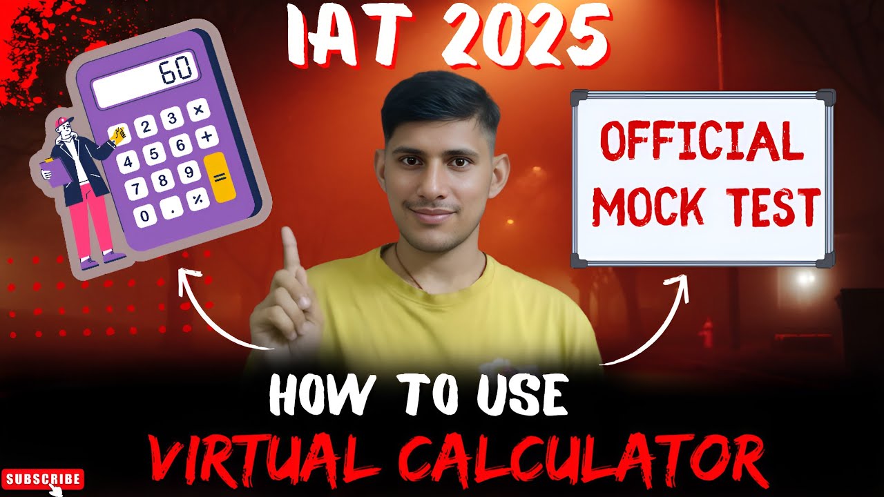 IAT 2025 Virtual Calculator Guide |Real Exam Interface Revealed Official Mock Test| IISER INTELLECT