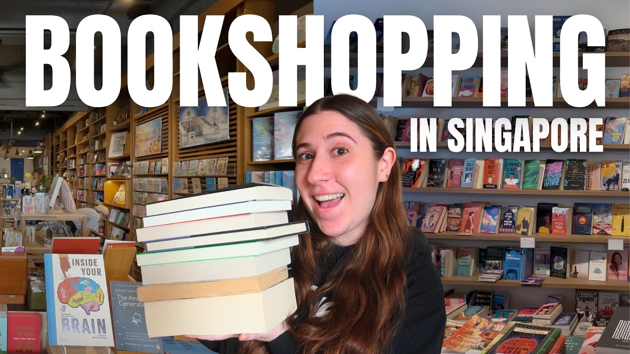 Посещение 6 книжных магазинов в Сингапуре + подборка книг 📚🇸🇬 | Часть 3