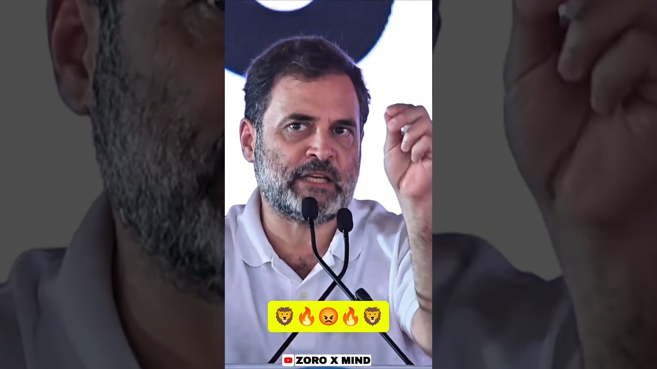 Rahul Gandhi angry Narendra Modi😡🤯#islamicshorts#ytshorts#shortsfeed#modi#rahulgandhi#fyp