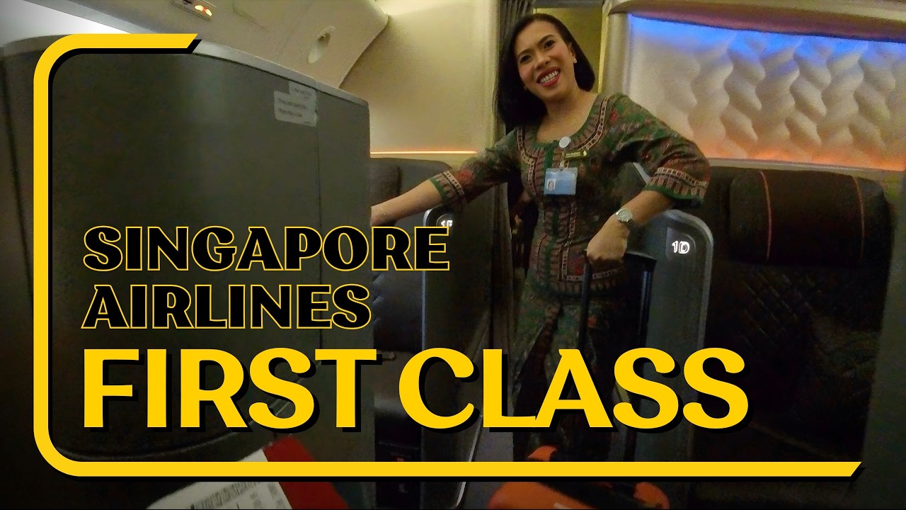 Is Singapore Airlines First Class worth it over Business? | Boeing 777 SYD-SIN
