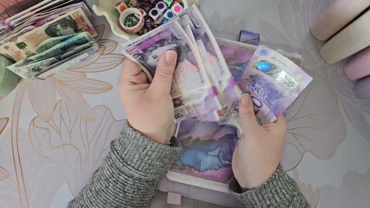 Cash stuffing £1,010 | March week 1 | Sinking funds, savings challenges & budget UK