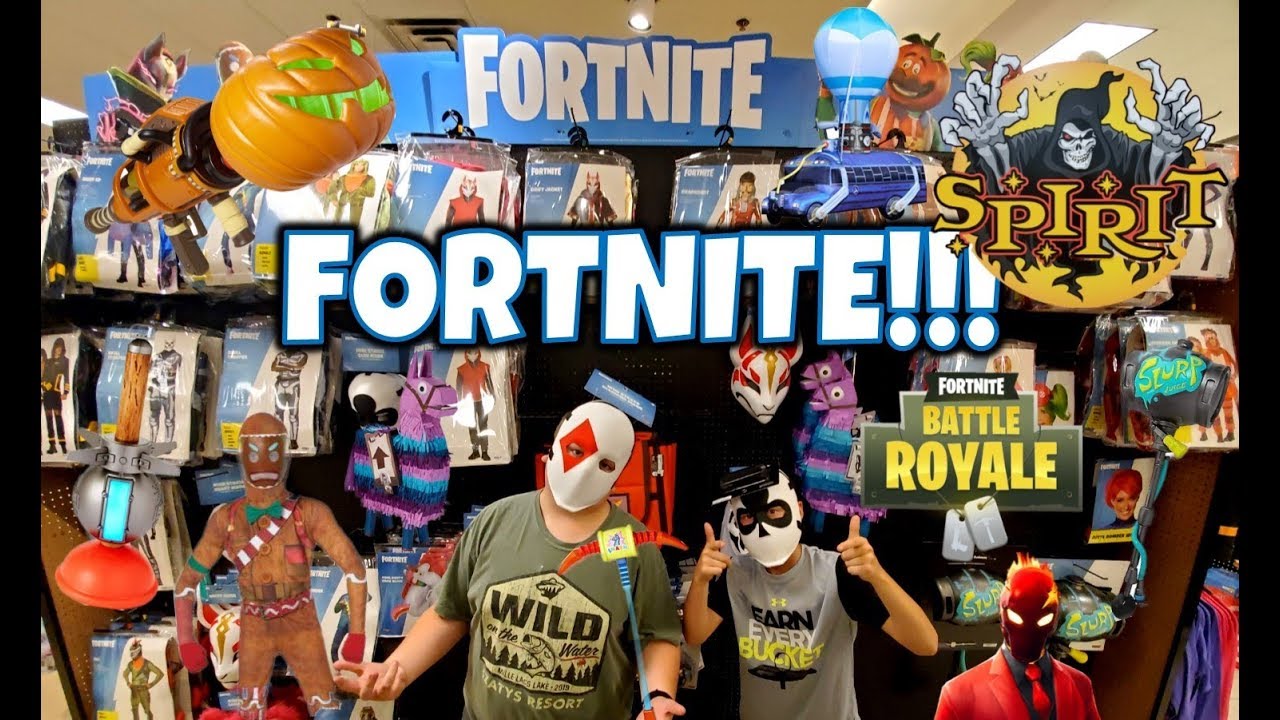 Костюмы и реквизит Fortnite 2019 в честь Хэллоуина! | StewarTV