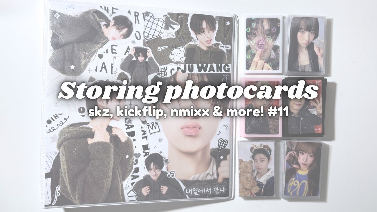 Storing photocards! #11 ft. straykids, kickflip, nmixx, billie, xikers& more!