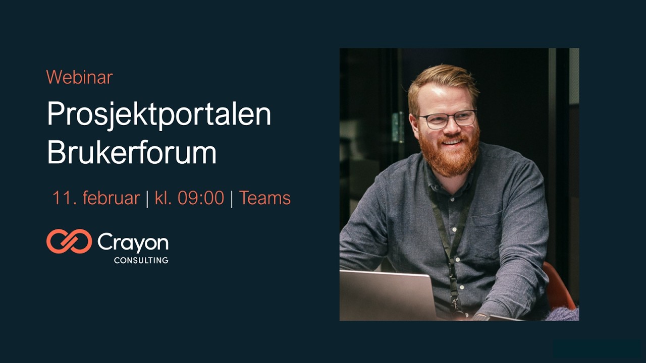 Prosjektportalen Brukerforum-webinar