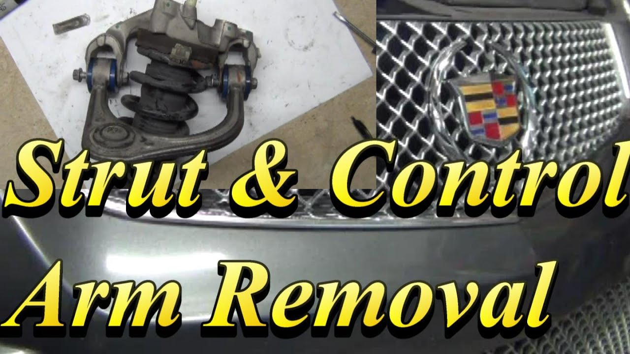 Cadillac CTS V Strut & Control Arm Removal (copyright compliant re upload)