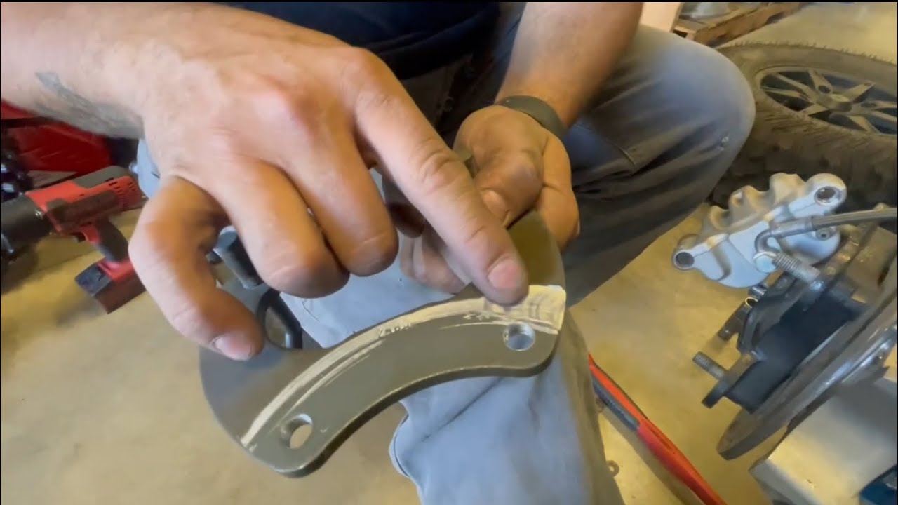 How to replace brake caliper bracket & hub RZR Turbo S