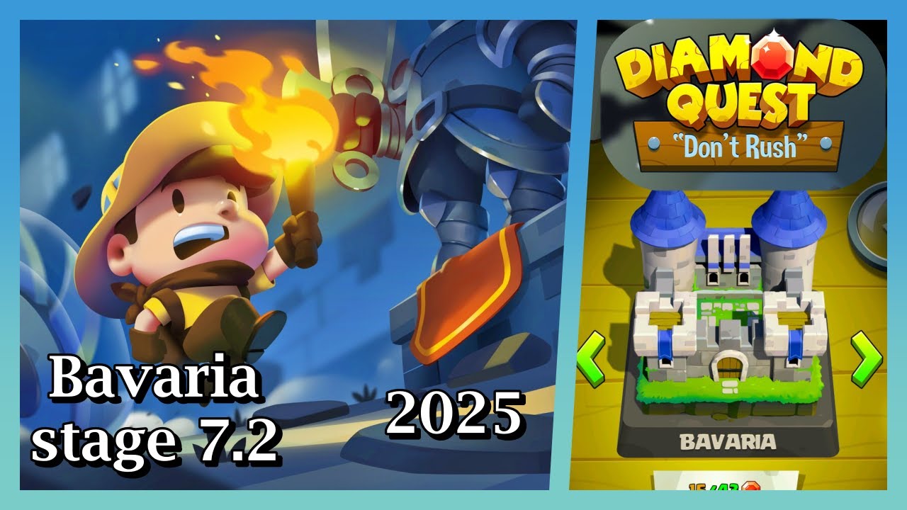 Diamond quest: don't rush! Bavaria stage 7.2